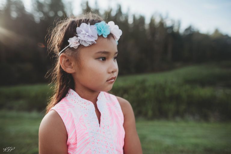 little girl profile