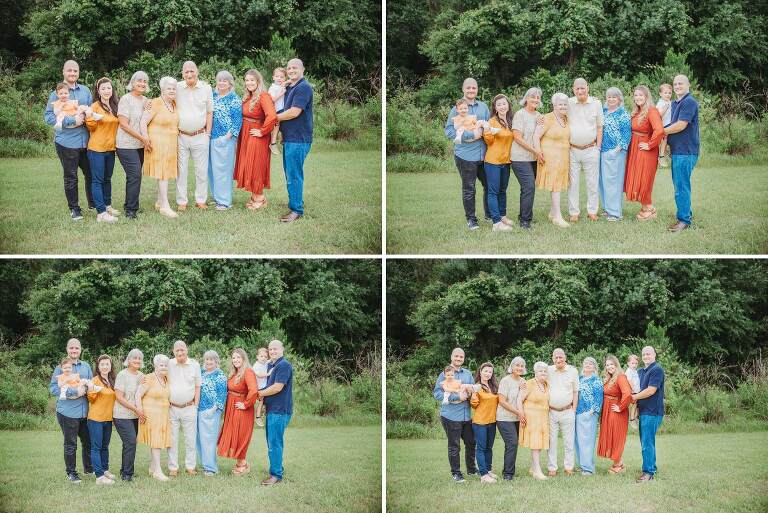 photos with extended family