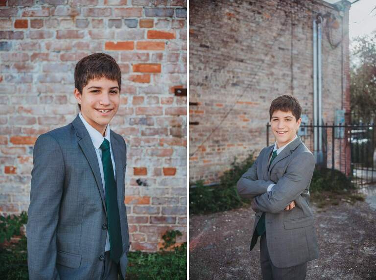 young man in suit