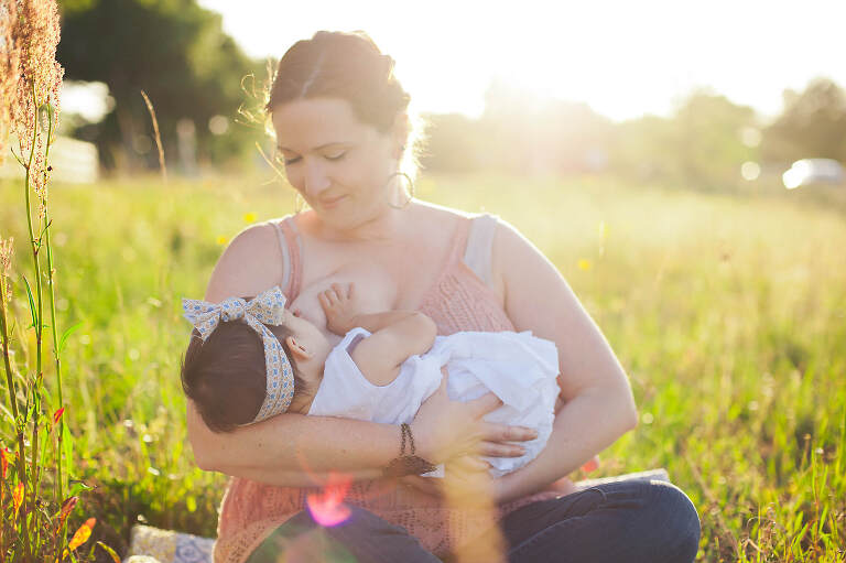 breastfeeding support, Tampa Newborn Photographer