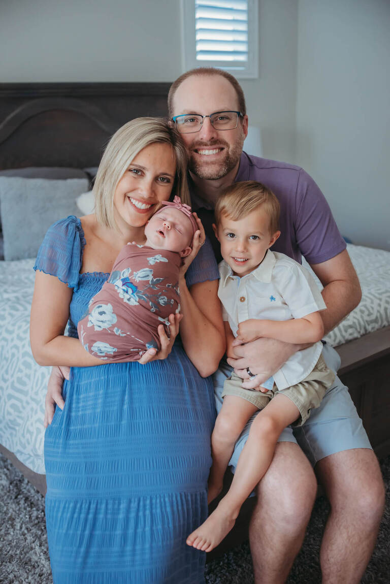 newborn family photos in Tampa